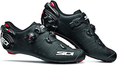 Sidi Wire 2 Carbon Matt Road Shoes 2019 - Matt Black - EU 42, Matt Black